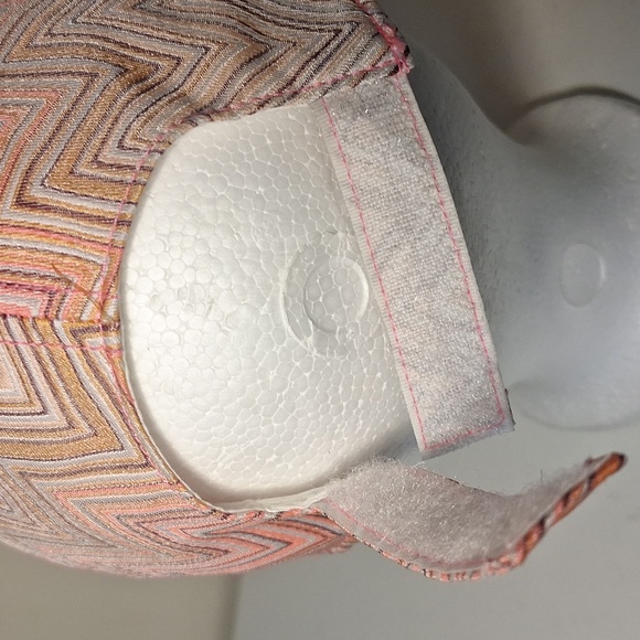 Missoni 6 Panel Chevron Pattern  Baseball Cap NWOT - Picture 4 of 11